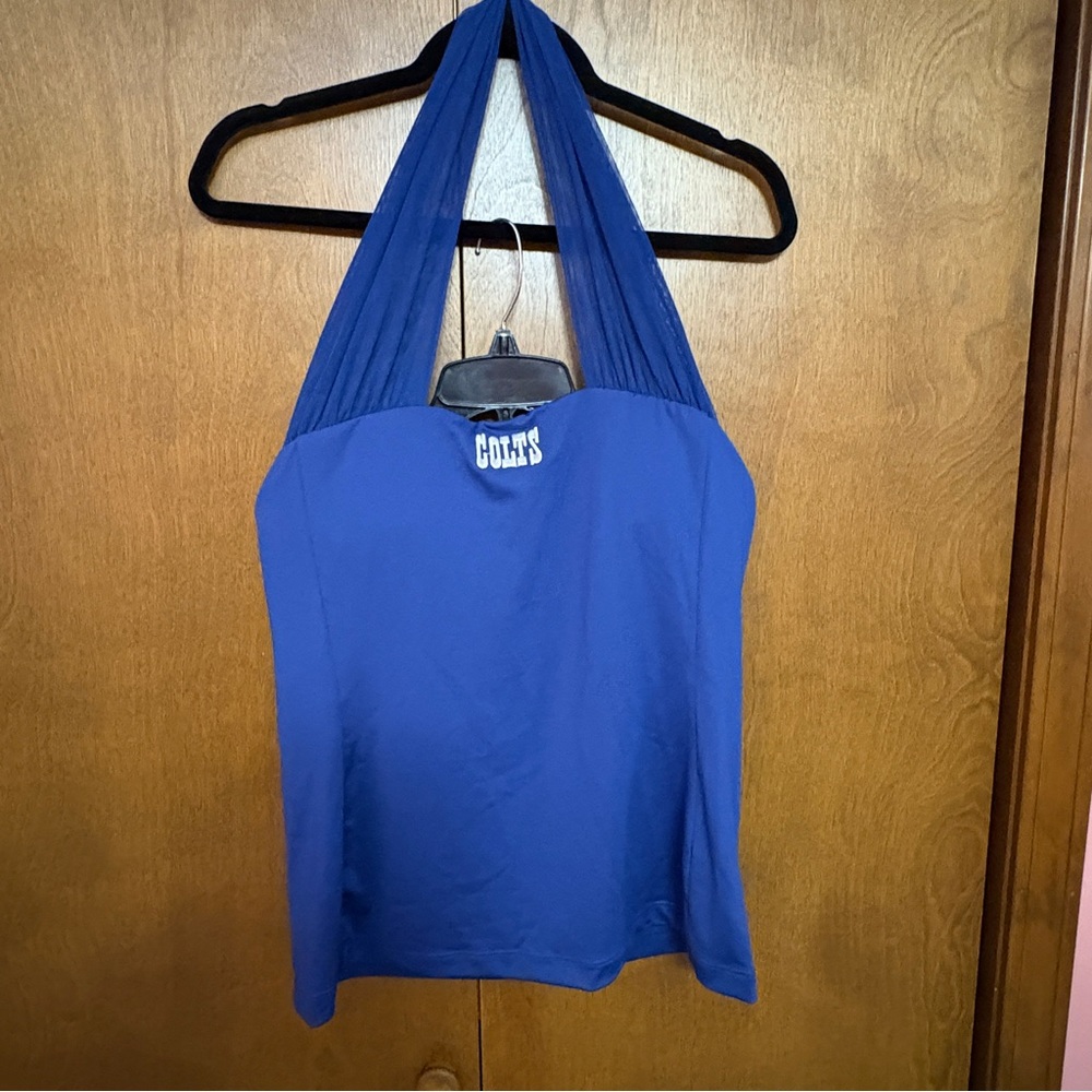NFL All Sport Couture Indianapolis Colts Halter Top - Size: L & XL - NWOT
